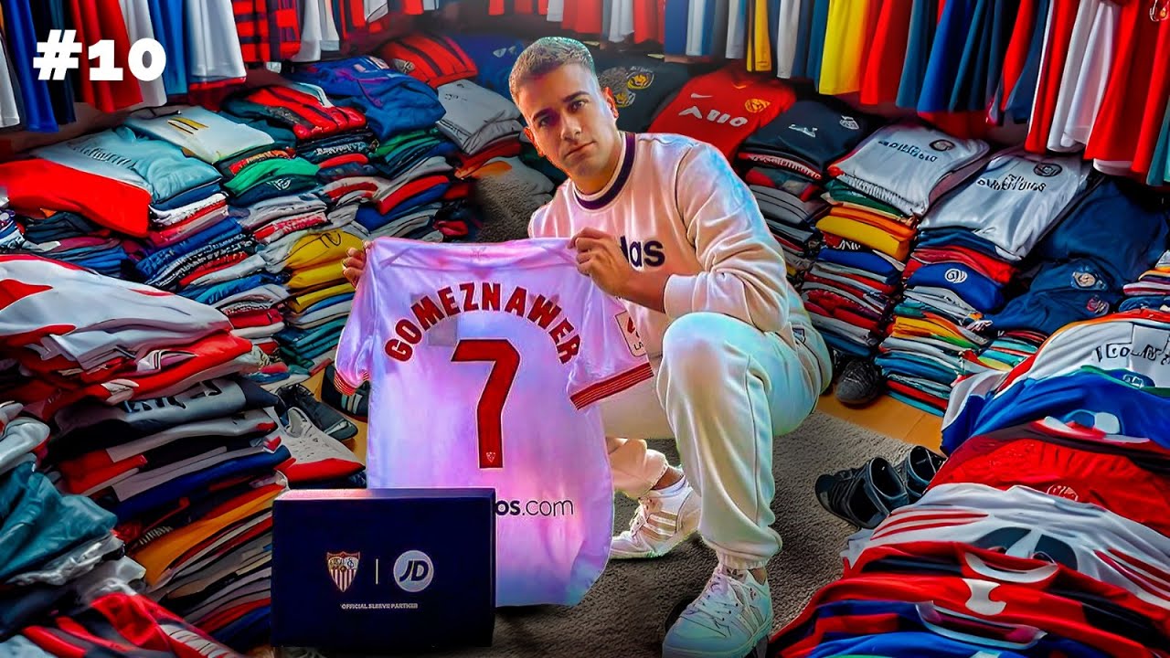 Todas Mis Camisetas de fútbol *+10000 € *