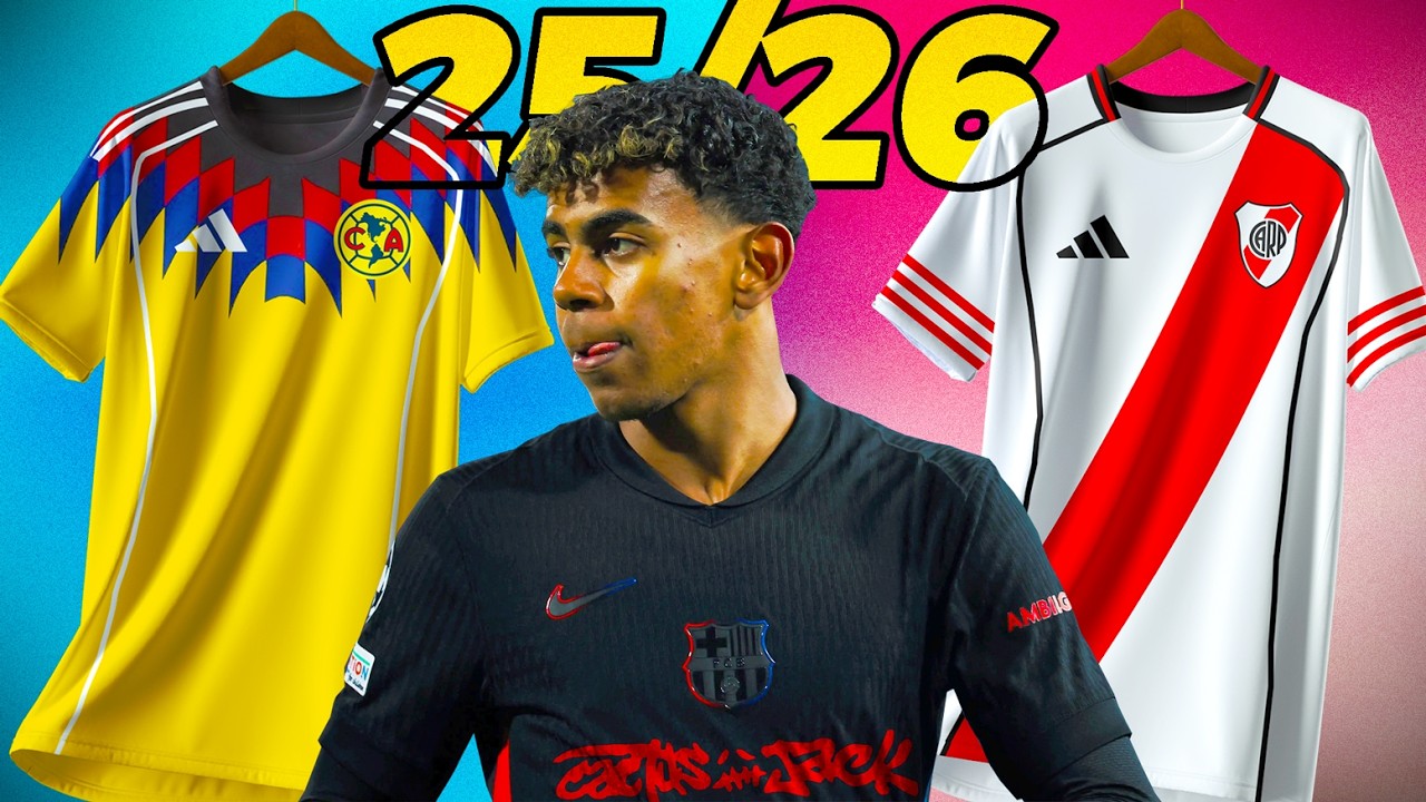 Nuevas Camisetas 2025/26 | Barcelona, ​​Club América, Psg y Más