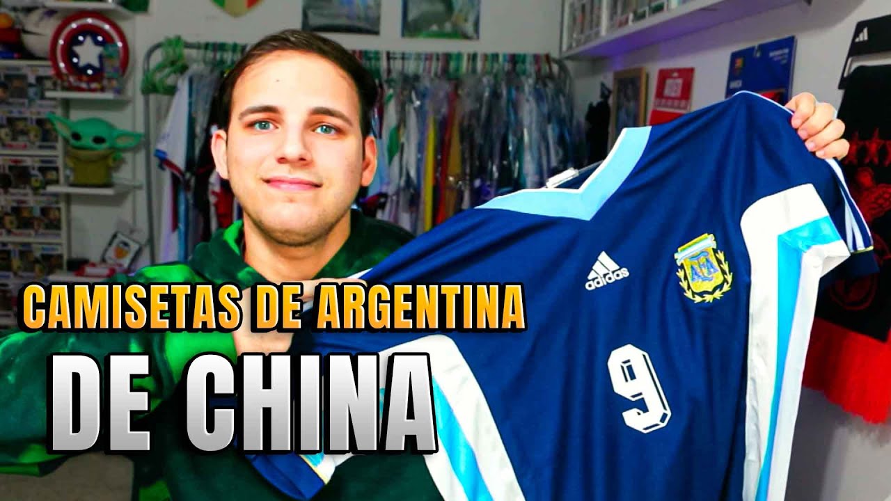 Como comprar camisetas de la selección argentina en china