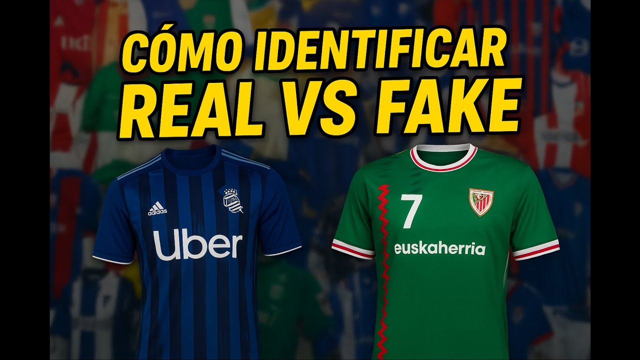 Como identificar una camiseta de futbol falso ¿merece la Pena Gastar Tanto Dinero en reales?